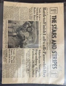 ORIGINAL 26. FEBRUAR 1944. STARS & STRIPES ZEITUNG: Band 4 Nr. 99 . 1.D - Bild 1 von 4