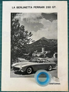 Rara Pubblicità FERRARI 250 G.T. Berlinetta PININFARINA del 1963 - Imagen 1 de 1