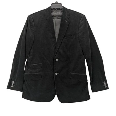 Express Corduroy Blazer Men Size 44R Sport Coat Business Casual Single Breasted - Image 1 of 4