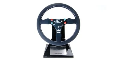 Minichamps 1:2 STEERING WHEEL McLAREN MP4/6 AYRTON SENNA WORLD CHAMPION 1991 - Imagen 1 de 4