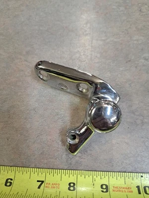 1958-1960 CHEVROLET IMPALA CONVERTIBLE SUN VISORS BRACKET 4301845 - Image 1 of 4