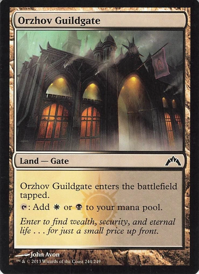 Orzhov Guildgate Gatecrash Regular - Image 1 of 1