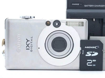 Canon IXY DIGITAL 50 4.0MP 3x Zoom Compact Digital Camera w/SD Card from Japan - Image 1 of 4