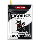 Licorice Toothpicks (Flat Shape) 100ct Small