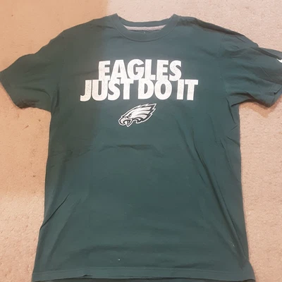 费城鹰队“EAGLES JUST DO IT”分散大号男式 T 恤 — 第 1/3 张图片