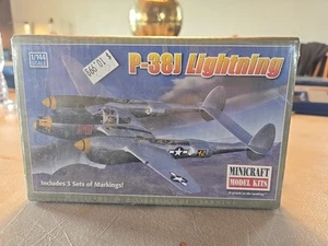 1/144 MINICRAFT Lockheed P-38J Lightning. Kit # 14617 - Picture 1 of 2