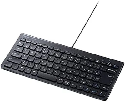 Sanwa Supply USB Type-C Slim Keyboard SKB-SL32CBK F/S w/Tracking# New from Japan - Image 1 of 4