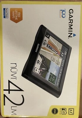 Garmin nüvi 42LM 4.3-Inch Portable Vehicle GPS with Lifetime Maps-New - Image 1 of 4