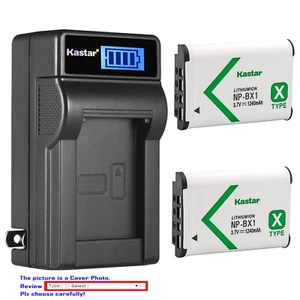 Kastar Battery LCD Wall Charger for Sony HX99 Compact Camera with 24-720 mm zoom - Picture 1 of 11