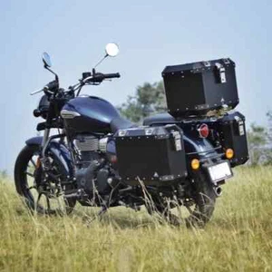 Aluminium Top Box - 42L for Royal Enfield Meteor 350 - Picture 1 of 9