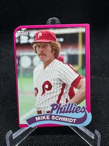 Mike Schmidt 2014 Topps 1989 Topps Die Cut Minis #TM-16 Philadelphia Phillies - Imagen 1 de 3