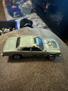 1977 Mattel Hot Wheels Star Taxi Police Good Condition! Grey - Picture 1 of 1