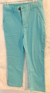 Carter's boys cotton blend long light green jeans size 8/8A. NWT - Picture 1 of 6