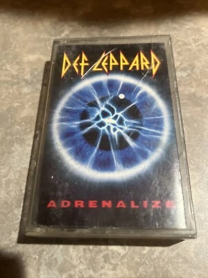 Def Leppard Adrenalize Cassette Hard Rock Out of Print ***TESTED*** - Image 1 of 4