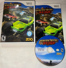 Monster Trucks Mayhem (Nintendo Wii, 2009) CIB with Manual Good Condition
