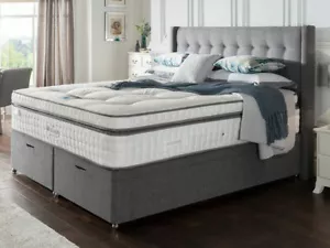 5ft King Size Silentnight Anniversary Mirapocket Geltex Mattress - Picture 1 of 5