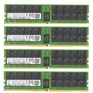 Samsung 256GB 4X64GB EC8 DDR5 5600MHz ECC Registered Memory Ram M321R8GA0PB0-CWM - Picture 1 of 5