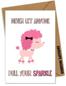 TARJETA POSITIVA PICK ME UP - Bien Hecha Sigue Going Friend Buen Trabajo Bloqueo/Nuevo en caja - Imagen 1 de 1