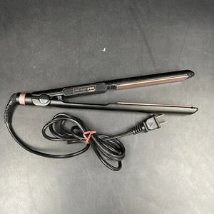 Conair Infiniti Pro Tourmaline Ceramic 1" Flat Iron Hair Straightener Black - Picture 1 of 6
