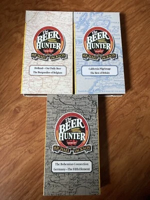 🎄The Beer Hunter by Michael Jackson 3 VHS set - Image 1 of 3