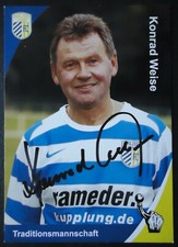 1138 Autograph Card Konrad Wise Carl Zeiss Jena Original Signed