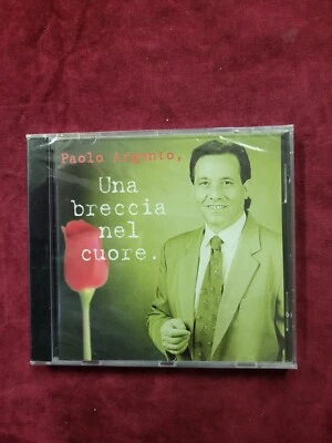 Cd Paolo Argento Una breccia nel cuore Fuori catalogo Nuovo Sigillato #M182 - Immagine 1 di 2