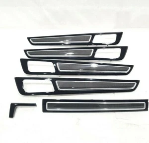 Porsche Cayenne 9Y0867101 9Y0867102 Carbon Türleiste door decorative strip - Bild 1 von 9