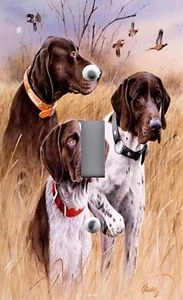 Placa de interruptor de luz y cubiertas de salida HUNTING BIRD DOGS LABRADOR LAB RETRIEVER - Imagen 1 de 27