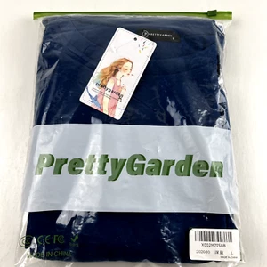 PrettyGarden Womens fashion and casual outfit top & bottom Blue - Picture 1 of 20