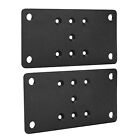 Post Base Bracket Heavy-duty Plate Powder-coated Steel Mail for Wood Fence