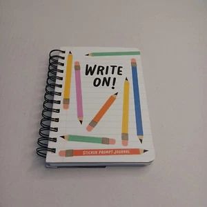 Hallmark Write On! Sticker Prompt Journal - Picture 1 of 11