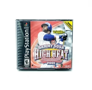 Sammy Sosa High Heat Baseball 2001 (Sony PlayStation 1, 2000) Completo En Caja Original - Imagen 1 de 6