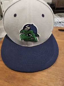 Vintage Beloit Snappers Minor League Baseball Team New Era 59fifty Hat Cap 7 1/2 - Picture 1 of 7