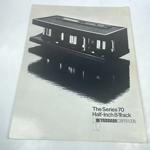 Tascam Vintage Series 70 Print Advertisement Recording Deck Music 8 Track - Picture 1 of 2