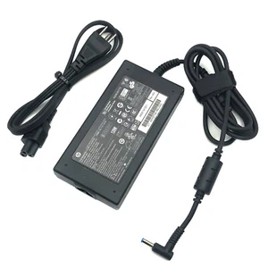 Genuine HP 120W Smart Power Adapter 19.5V 6.15A Model HSTNN-LA25 P/N 710415-001 - Picture 1 of 6