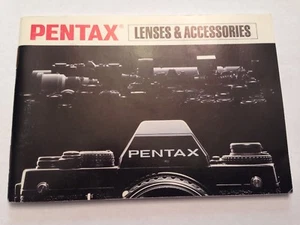 Pentax Lenses & Accessories camera system Information Guide List 1985 - Picture 1 of 6