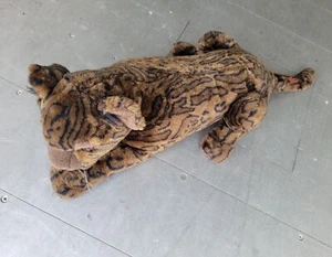 ✅️ 35 Zoll langes Plüschtier Stofftier Raubkatze Panther Leopard schwarz braun Costco  - Bild 1 von 13