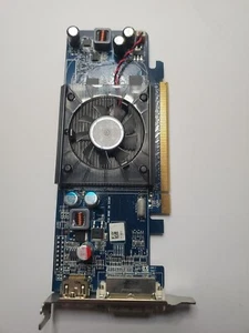 ATI Radeon HD 4350 PCIe Graphics Card 512MB DDR2 DVI HDMI 64-Bit SFF P003P - Picture 1 of 3
