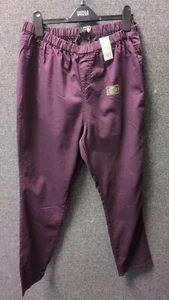 Evans Ladies Jeggings Purple UK 20 RRP £25 LN053 CC 21 - Picture 1 of 5