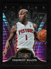 2013-14 Panini Select Clutch Purple Prizm /99 Chauncey Billups #5