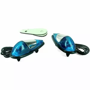 "" TNT AC206189 Indicator TNT ""Drops"" Chrome " Derbi 180 Predator 1999-1999 - Picture 1 of 1