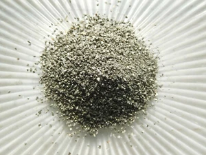 Pyrit Pulver - 3 Pfund - 1 mm und kleiner - Drittes Auge Solar Stein des Glücks - Bild 1 von 10