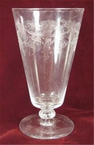Persian Iced Tea Goblet Morgantown Glass #702 Elegant Clear Vintage AS IS (O) - Picture 1 of 8