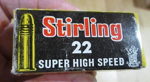 Empty Ammo Box Stirling Squires Bingham Philippines 22 long Rifle (w17) #5 - Picture 1 of 6