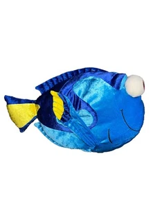 DISNEY STORE 14" Plush FINDING NEMO Blue Core DORY FISH Large Stuffed Animal Toy - Picture 1 of 4