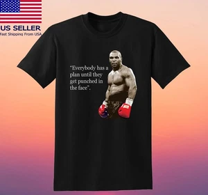 Mike Tyson Quote Herren schwarz Größe S-5XL - Bild 1 von 1
