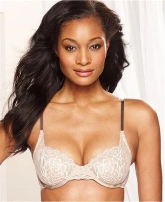 Sujetador Lily Of France 34B Extreme Sensational corte y costura nuevo sin etiquetas 2177140 topo #90006 Foto 1 de 4