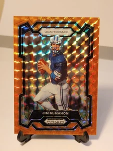 Selecciones del draft de Panini Prizm 2024 - Jim McMahon #20 Orange Finite Prizm/39 - Imagen 1 de 4