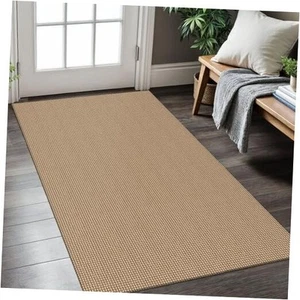 Boho Rugs for Entryway 3x5 ft Washable 3' x 5' (36"x60") Tan/Orange/Brown - Picture 1 of 7