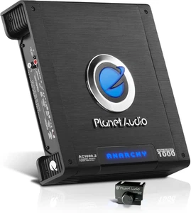 Amplificador de coche AC1000.2 2 canales - 1000 vatios, rango completo, clase A/B, 2-4 ohmios St - Imagen 1 de 5